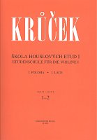 School of violin etudas I. (book 1+2/first position) by Vaclav Krucek