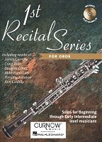 1st RECITAL SERIES + CD / oboe - solo book