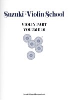 SUZUKI VIOLIN SCHOOL volume 10 - violin part