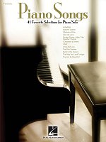PIANO SONGS - 41 Favorite Selections for Piano Solo