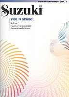 SUZUKI VIOLIN SCHOOL volume 3 - piano accompaniment