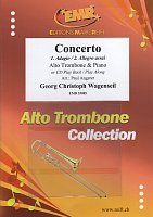 Wagenseil: Concerto (Adagio + Allegro assai) + CD / alto trombone + piano