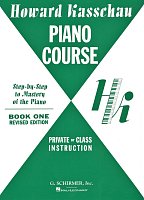 Piano Course 1 by Howard Kasschau / škola hry na klavír 1