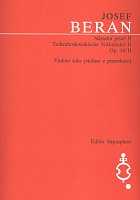Beran, Josef: Národní písně II. / skrzypce i fortepian