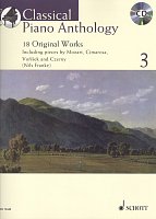 Classical Piano Anthology 3 + CD / 18 originálních skladeb pro klavír (obtížnost 5-6)