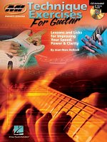 TECHNIQUE EXERCISES FOR GUITAR + CD / 81 cvičení pro kytaru