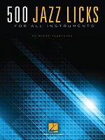 500 JAZZ LICKS for All Instruments