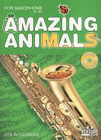 Amazing Animals + CD / devět veselých písniček o zvířatech pro saxofon (altový/tenorový)