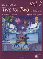 Hellbach: TWO FOR TWO 2 + CD / 2 pianos 4 hands