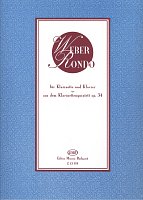 WEBER RONDO op.34 / klarnet i fortepian