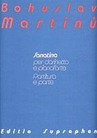 MARTINU: SONATINA pro klarinet a klavír