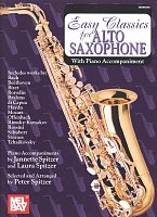 Easy Classics for Alto Saxophone + Piano / 16 klasických skladeb pro jeden nebo dva altové saxofony s klavírním doprovodem