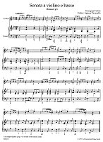TARTINI, Guiseppe: Sonata in G minor, "Devil's Trill" / violin + piano (cello)