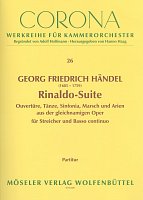 Handel: RINALDO-SUITE for Strings and Basso continuo / partytura