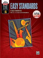 Alfred Jazz Easy Play-Along Series 1 -  Easy Standards + Audio Online / sólový sešit