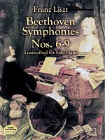 Beethoven Symphonies Nos. 6-9 (transcribed for piano by Franz Liszt) / piano solo