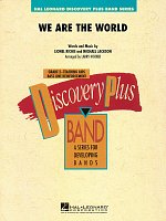 We Are the World - Concert Band (grade 2) / score + parts