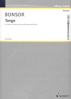 Bonsor: TANGO / skladba pro tři zobcové flétny (SAT) a klavír