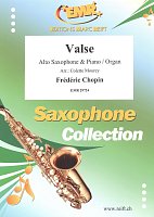 VALSE by F. Chopin / alto saxophone and piano