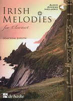 IRISH MELODIES for Clarinet + Audio Online / klarinet - irské melodie