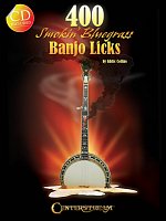 400 Smokin' Bluegrass BANJO LICKS by Eddie Collins + CD / tablature