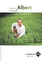 Albert, Benoit: Les 4 saisons / čtyři skladby pro kytarový sextet (šest klasických kytar)