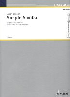 SIMPLE SAMBA by Brian Bonsor / 2 recorders + piano