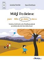 Milý Podzime + Audio Online / children's or girls's choir (SSA) and piano
