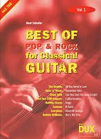 Best of Pop & Rock for Classical Guitar 3 / guitar + tabulature