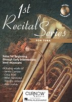 1st RECITAL SERIES + CD / tuba - solo book