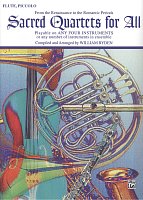 Sacred Quartets For All - příčná flétna / pikola