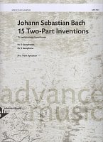 BACH - 2 PART INVENTIONS - saxophone duets