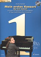 My First Concert + CD / jednoduché přednesové skladby pro sólo klavír