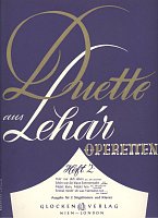 Lehar, Franz: Duette aus Operetten 2 / zpěv (dueta) a klavír