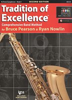 Tradition of Excellence 1 + Audio Video Online / tenor saxophone