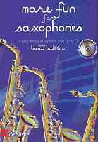 More Fun for Saxofones + CD   saxophone trios (AAT) / tria pro saxofony