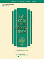 Easy Songs for the Beginning Tenor + Audio Online / vocal (tenor) and piano