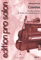 Edition Pro Salon: CZARDAS by V.Monti /  violin + piano (string quartet)