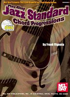 Jazz Standard - Chord Progressions + Audio Online / kytara + tabulatura
