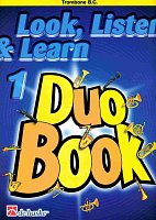 LOOK, LISTEN & LEARN 1 - Duo Book for Trombone / pozoun