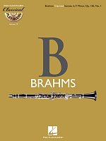 CLASSICAL PLAY ALONG 19 - BRAHMS: Sonata in F Minor, Op.120, No.1 + CD / klarinet
