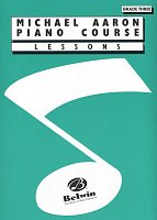Michael Aaron Piano Course 3 - Lessons / škola hry na klavír