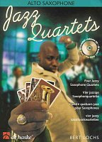 JAZZ QUARTETS + CD  alto sax quartets