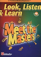 LOOK, LISTEN & LEARN - Meet the Masters + Audio Online / trombon (pozoun) a klavír