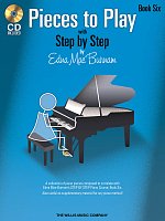Pieces to Play 6 by Edna Mae Burnam + CD / trudniejsze utwory na fortepian