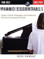 Berklee Press: Piano Essentials - Scales, Chords, Arpaggios and Cadences + CD / klavír