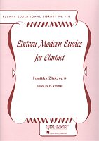 Sixteen Modern Etudes for Clarinet, Op. 14 by František Zítek