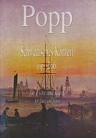 POPP: Schwedisches Konzert op. 266 / flet poprzeczny i fortepian