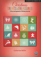 Christmas Treats & Treasures 3 by Catherine Rollin / snadné vánoční melodie, písničky a koledy