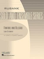 FANFARE AND ALLEGRO / skladba pro čtyři trumpety (kvartet)